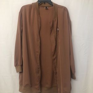Light. Bomber. Has pockets.